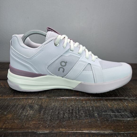 NEW On Cloud The Roger Clubhouse Pro Womens Size 6 Court Tennis Shoes Lavender - Picture 8 of 12
